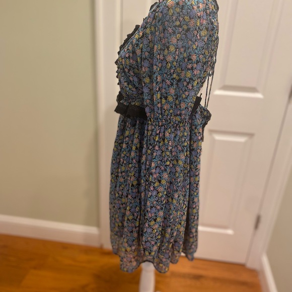 New Free People Pennie Mini Dress size L - Picture 13 of 17